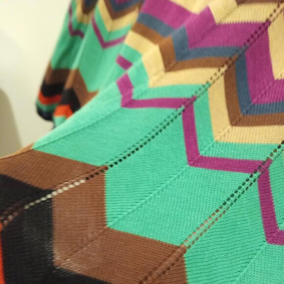 BCBGMaxAzaria Silk Blend Knit Dress Size M - Picture 4 of 6